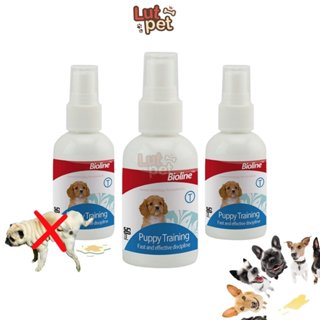 Xịt vệ sinh đúng chỗ cho chó, xịt huấn luyện vệ sinh chó mèo Bioline - lutpet
