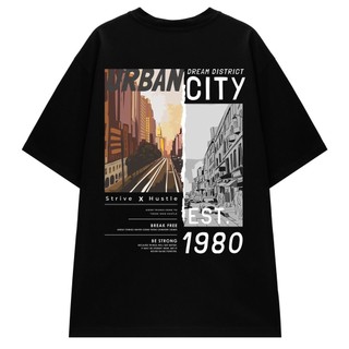 Áo Phông Local Brand Something AT Urban Cao Cấp, Áo Thun Unisex Form Rộng Chất Liệu Cotton Thoáng Mát
