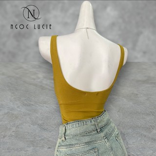A115 - BodySuit Hở Lưng Dây Bản - Ngọc Lucie