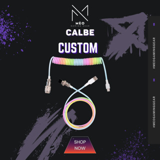 Dây cáp custom bàn phím cơ Type-C dài 1.8m, lò xo xoắn dây dù cao cấp, trục nối kim loại