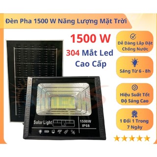 Đèn pha led năng lượng mặt trời Solar SN-PNL 1500W Ánh Sáng Trắng