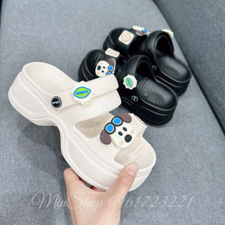 Dép sandal đế cao 6cm Dép sandal nữ dép đi biển Đa dạng Mềm mại Đẹp Chống trơn trượt