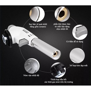 Đầu Khò Ga Cầm Tay Sử Dụng Bình Mini ( KHÔNG KÈM BÌNH )