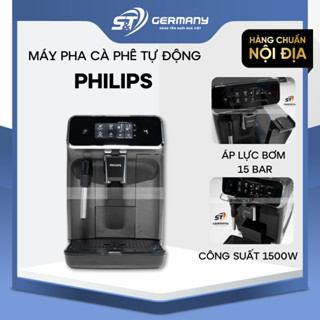 Máy Pha Cà Phê Tự Động Philips EP2224/10 Nội Địa Đức, Máy Pha Cafe Gia Đình Thông Minh, Cao Cấp GST ELECTRONIC 630027