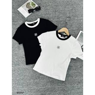 Áo thun babytee phối cổ CHIBEST BAD57