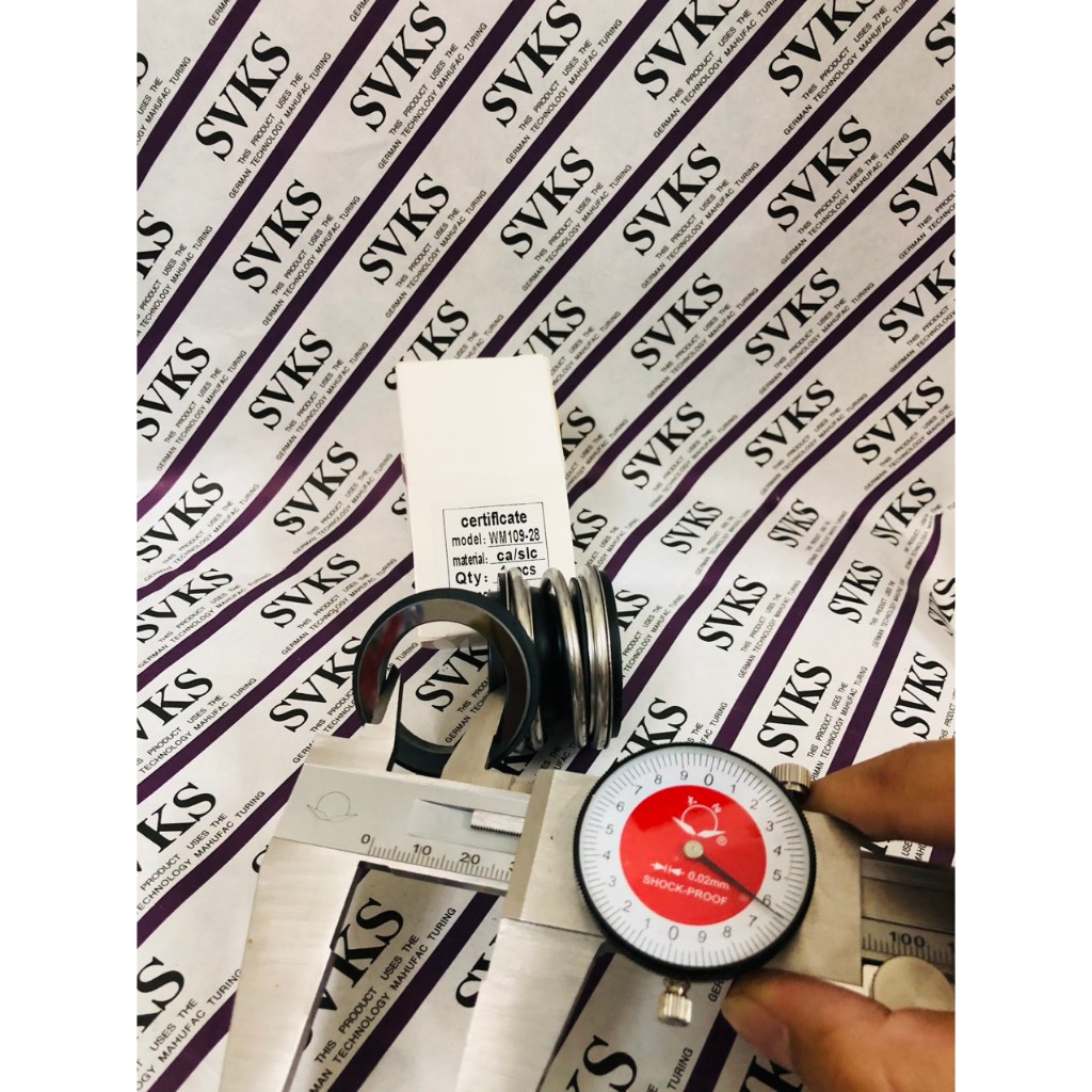 PHỐT BƠM NƯỚC 109 mã 28 Mechanical seal MG1, phớt máy bơm MG1 109-28 mặt hợp kim phốt bơm lùn