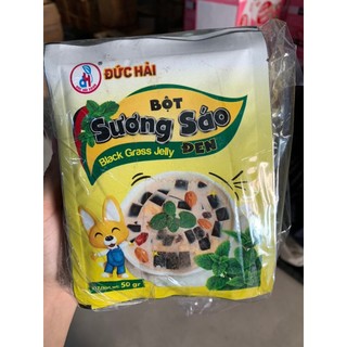 Bột sương sáo đức hải , bột sương sáo đen và sương sáo trắng gói 50gr