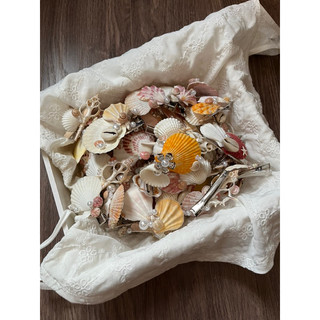 𝐒𝐞𝐚𝐬𝐡𝐞𝐥𝐥𝐬 𝐇𝐚𝐢𝐫 𝐂𝐥𝐢𝐩 𓇼🐚 | Kẹp vỏ sò Handmade