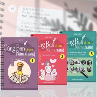 Sách-Cùng bạn đi qua năm tháng ( song ngữ Việt-Trung )