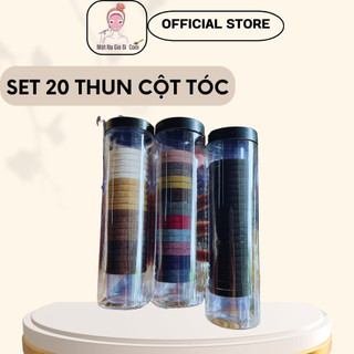 🛑set 20 dây thun cột tóc trơn dễ thương phong cách hàn quốc