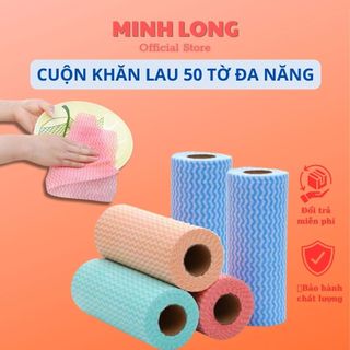 [FREESHIP❤️]CUỘN KHĂN LAU 50 TỜ ĐA NĂNG TIỆN DỤNG