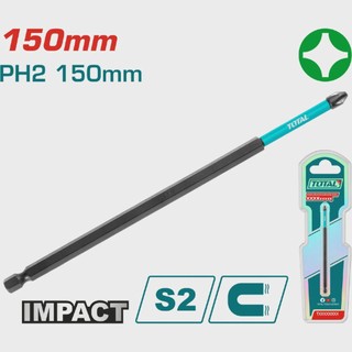 Mũi bắt vít ph2x150mm total tacim71ph2150