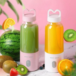 Máy Xay Sinh Tố Cầm Tay Meet Juice 500ml, Máy Xay Đa Năng, Xay Đá, Xay Rau Củ Quả Các Loại Siêu Tiện Dùng