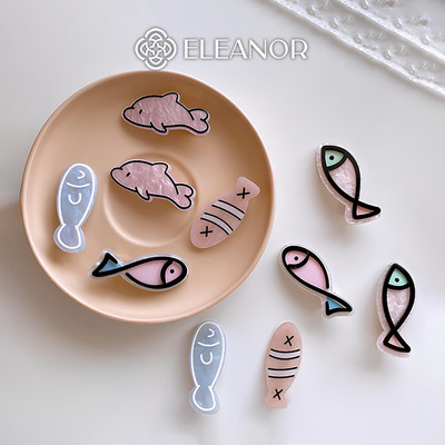 Set kẹp tóc nữ Eleanor Accessories kẹp tóc mái con cá phong cách hàn quốc phụ kiện tóc 7611