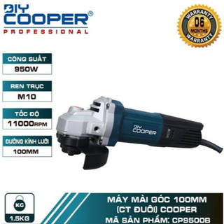 Máy mài góc 100mm cooper 950w công tắc đuôi - cp9500b
