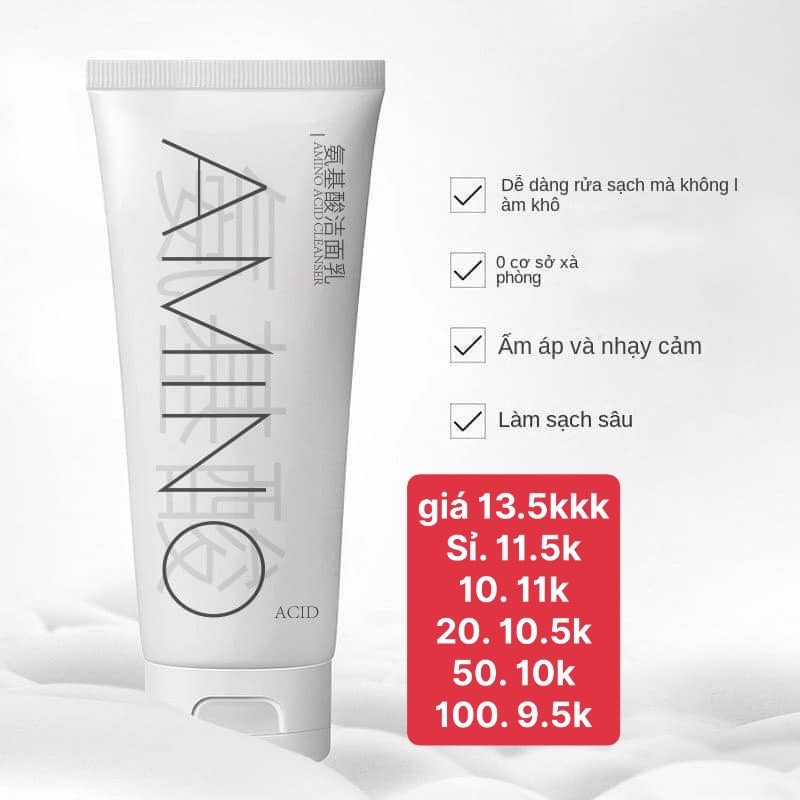 (Bán buôn-chuyên sỉ) Sữa Rửa Mặt Amino