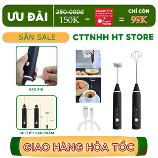 Máy tạo bọt Máy đánh bọt cà phê đánh trứng trộn bột làm bánh