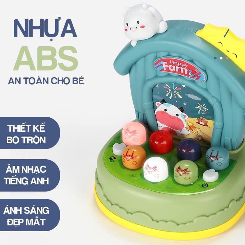 Đồ chơi đập chuột có nhạc cho bé