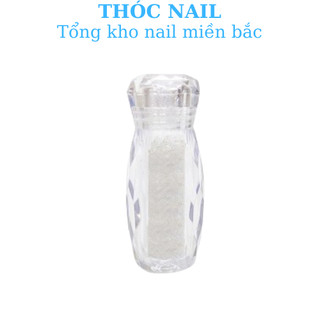 đá rắc pha lê'trắng và 7 màu"