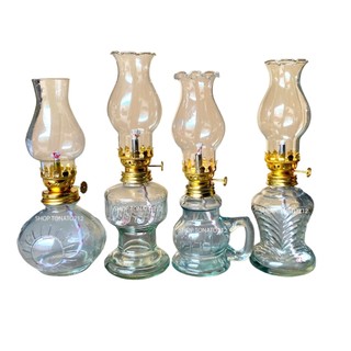 ĐÈN DẦU A2 TRẮNG CAO 20CM