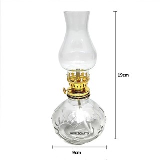ĐÈN DẦU A2 TRẮNG CAO 20CM