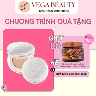  Phấn Nước Căng Bóng PERIPERA Vegan Glow Cushion SPF 50+ PA++++ 13g Thuần Chay Cấp Ẩm Với 3 Tông Màu