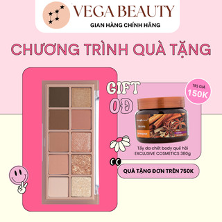 Bảng phấn mắt 10 ô ROMAND Better Than Palette 7.5g lấp lánh và cuốn hút
