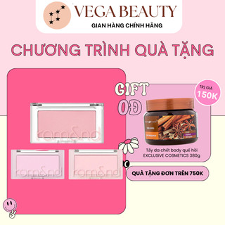 Phấn má hồng ROMAND Better Than Cheek 3.8g dạng nén với các tông màu xinh xắn, ngọt ngào