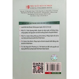 Sách - Tìm Hiểu Luật Đất Đai Năm 2024