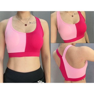Áo Bra Tập Thể Thao Nữ Đi Bơi Đi Biển Phối 2 Màu Cao Cấp Gym Yoga Aerobic