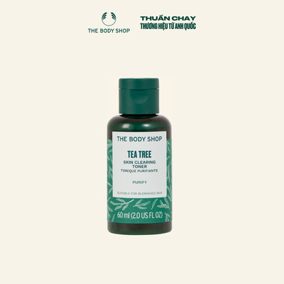 [HSD 12/2027] Nước Cân Bằng Da Tea Tree Skin Clearing Toner 60ML The Body Shop