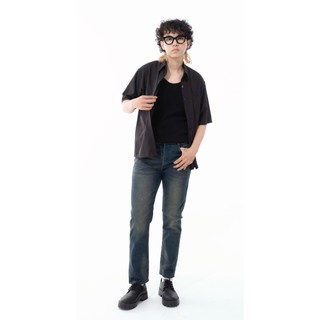 Quần jean nam GKM17 co giãn hình thật khoá kéo nút gài chuẩn form body cho tín đồ jean mẫu mới