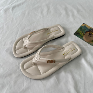 Dép xỏ ngón đế bệt êm ái PongShoes- Full Box- Mã 1673