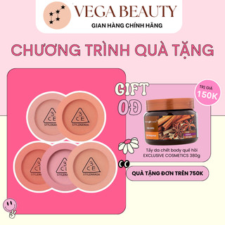  Phấn Má Hồng 3CE Mood Recipe Face Blush 5.5g lên màu mịn chuẩn và bám lâu