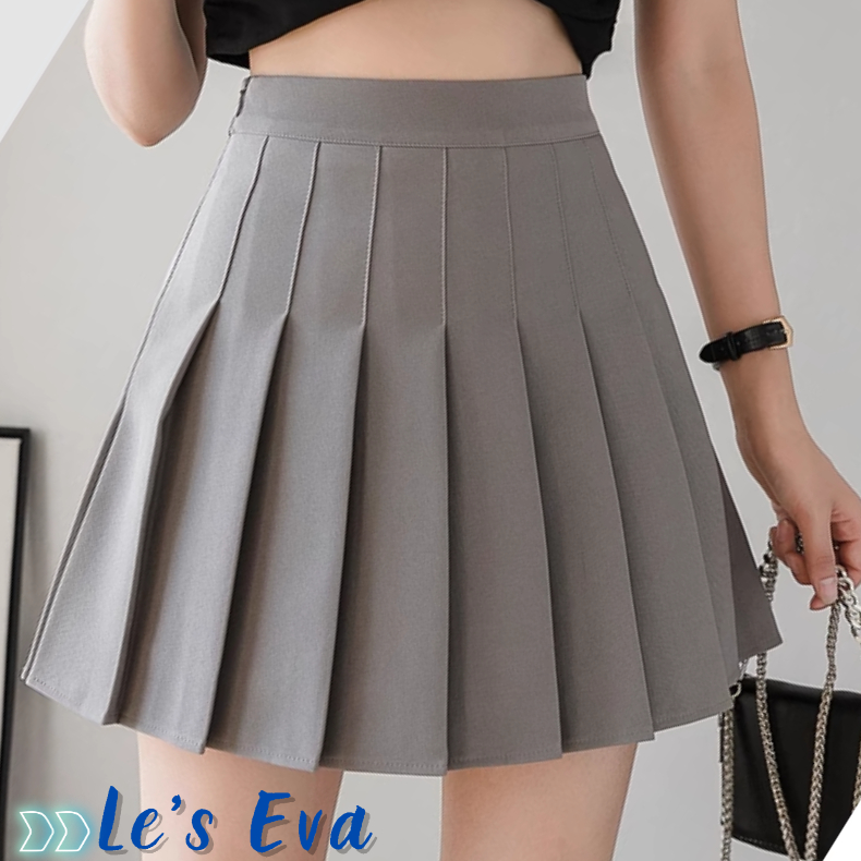 Chân váy ngắn xếp li dáng xòe phong cách Hàn quốc, váy tennis nhiều màu F001 - Le's Eva | BigBuy360 - bigbuy360.vn