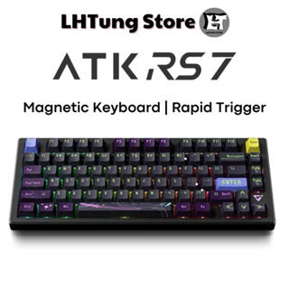 [SẴN GIAO NGAY] Bàn phím cơ gaming ATK RS7 | Rappid Trigger | Magnetic switch | RGB (tặng kèm keycap pudding)