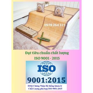 Chiếu trúc tăm 1,8 x 2m (100% Cật Trúc Tự Nhiên)