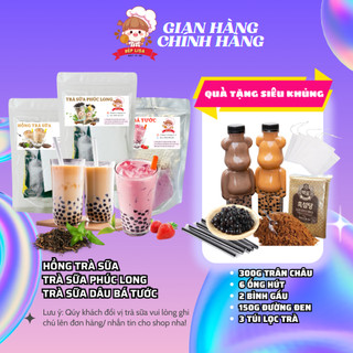 Set trà 3 vị 15-20 ly mua 3 tặng 5. tạng túi lọc trà, chai gấu, trân châu, ống hút đầy đủ cho khách trãi nghiệm nấu trà