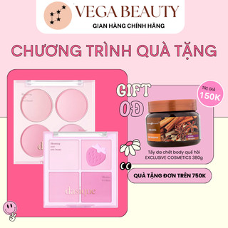 Phấn má hồng 4 ô DASIQUE Blending Mood Cheek 10.4g ửng hồng tự nhiên