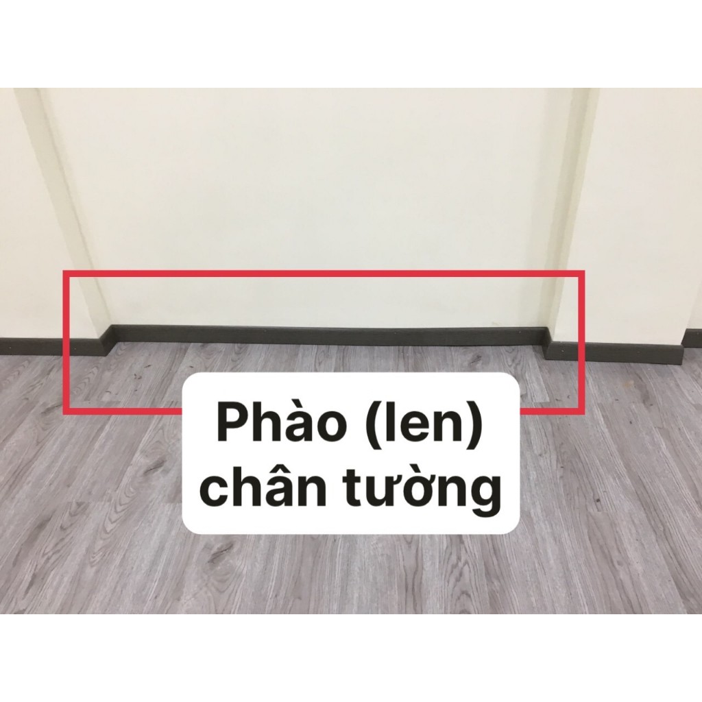1 mét vuông sàn nhựa hèm khóa SPC độ dày 5mm, có sẵn đế cao su, kích thước 910mm x 150mm