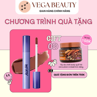 Son kem MERZY Soft Touch Lip Tint 3g màu SL6 Smoking Wood siêu lì và mềm mịn