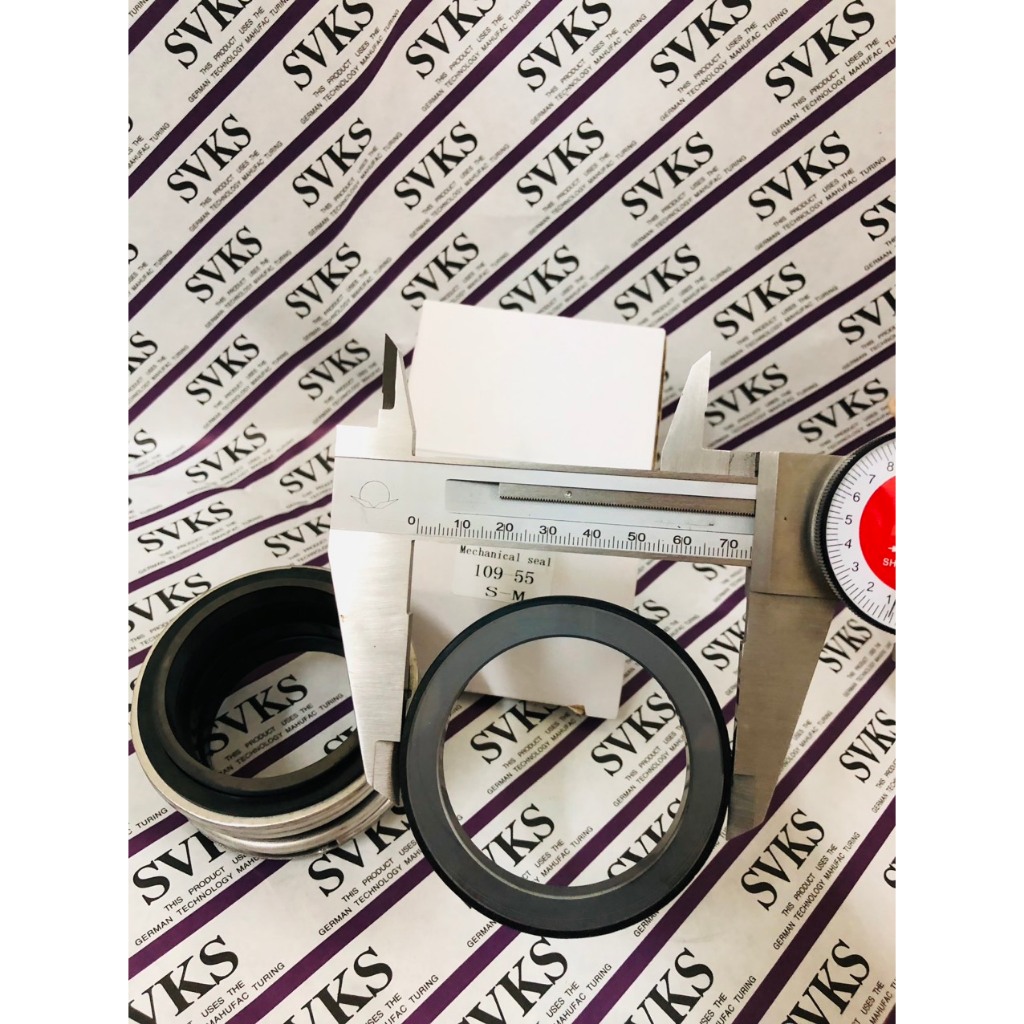 PHỐT BƠM NƯỚC 109 mã 55 Mechanical seal MG1, phớt máy bơm MG1 109-55 mặt hợp kim phốt bơm lùn