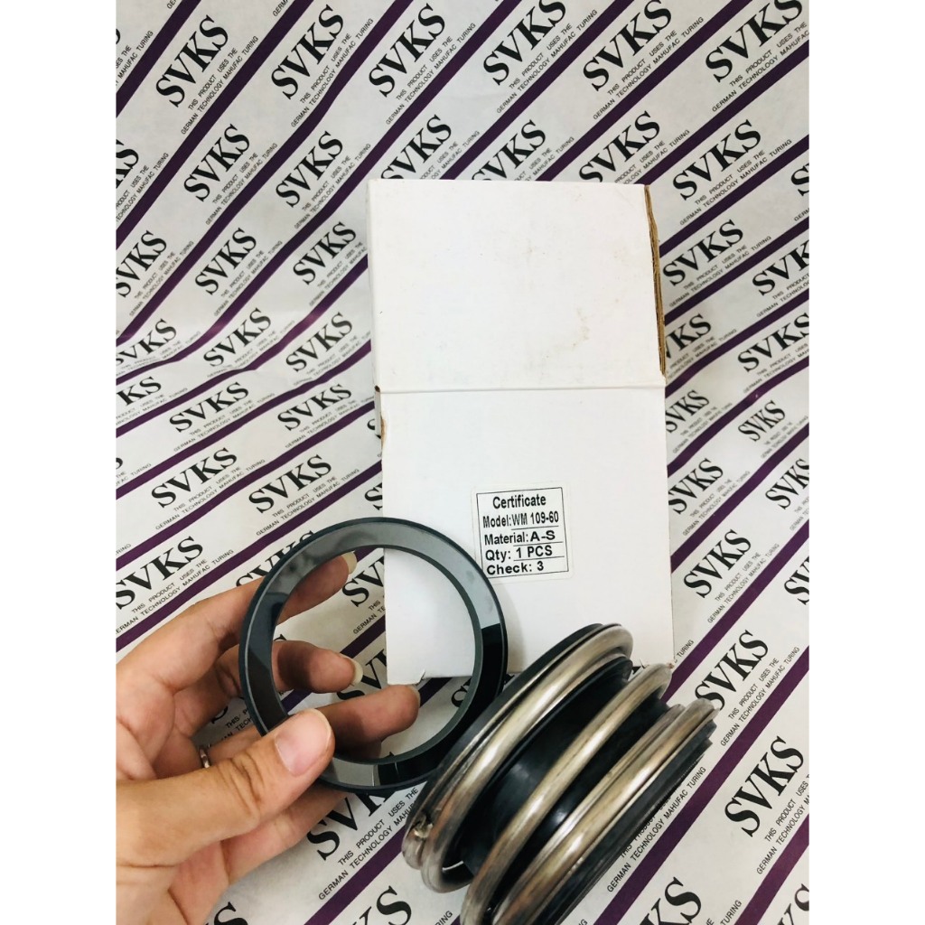PHỐT BƠM NƯỚC 109 mã 60 Mechanical seal MG1, phớt máy bơm MG1 109-60 mặt hợp kim phốt bơm lùn