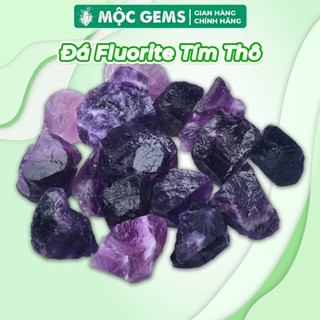 Đá Fluorite Tím Dạng Thô Dùng Trang Trí Nhà Cửa, Làm Đồ Decor, Thanh Tẩy Năng Lượng