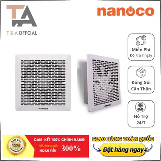 Quạt hút siêu mỏng 24W Nanoco NMV2523 khoét lỗ 25cm