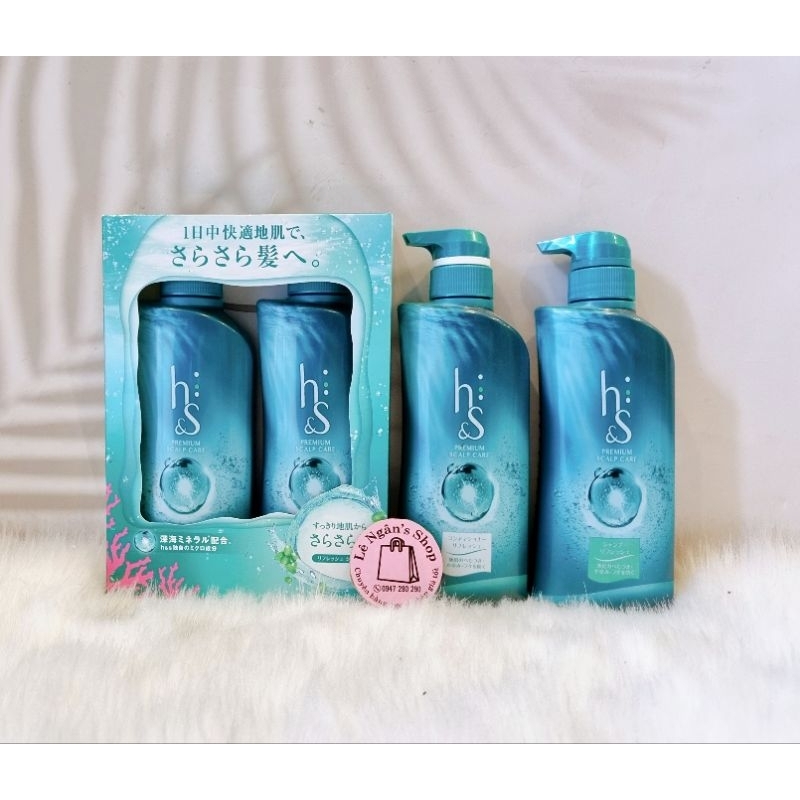 [Hàng Nhật] Set dầu gội xả HS 370ml.