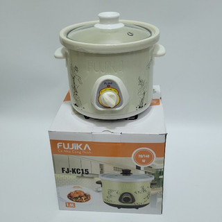 Nồi kho cá 1.5L Fujika nồi nấu chậm đa năng - Hàng chính hãng