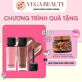  Son bóng HERA Sensual Spicy Nude Gloss Fullsize/Minisize 5g-1.1g giúp đôi môi căng mọng, trong trẻo