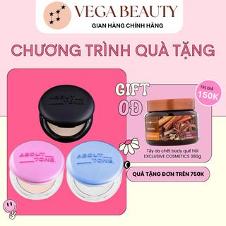 Phấn phủ dạng nén ABOUT TONE Legendary Powder Pact 9g kiềm dầu, che phủ tốt
