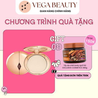  Phấn phủ dạng nén CHARLOTTE TILBURY Airbrush Flawless Finish Minisize 0.8g che phủ hoàn hảo